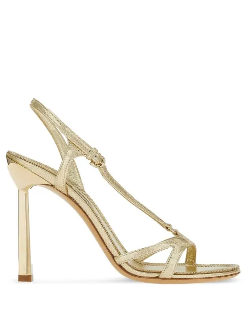 Ferragamo sandalias Gancini con tacón de 105mm