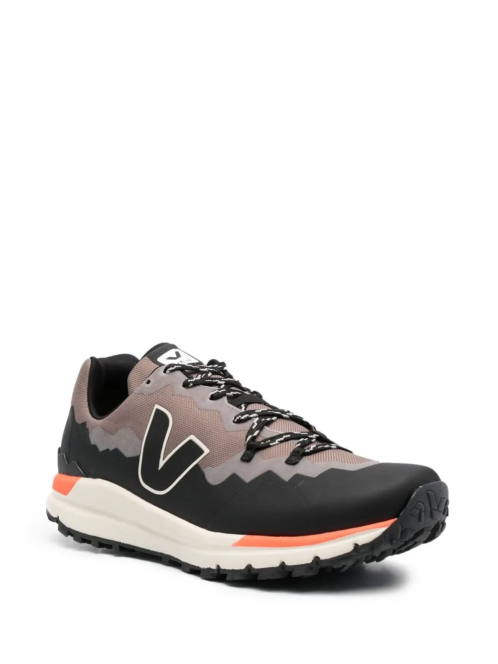 VEJA Sneakers met logoprint - Zwart