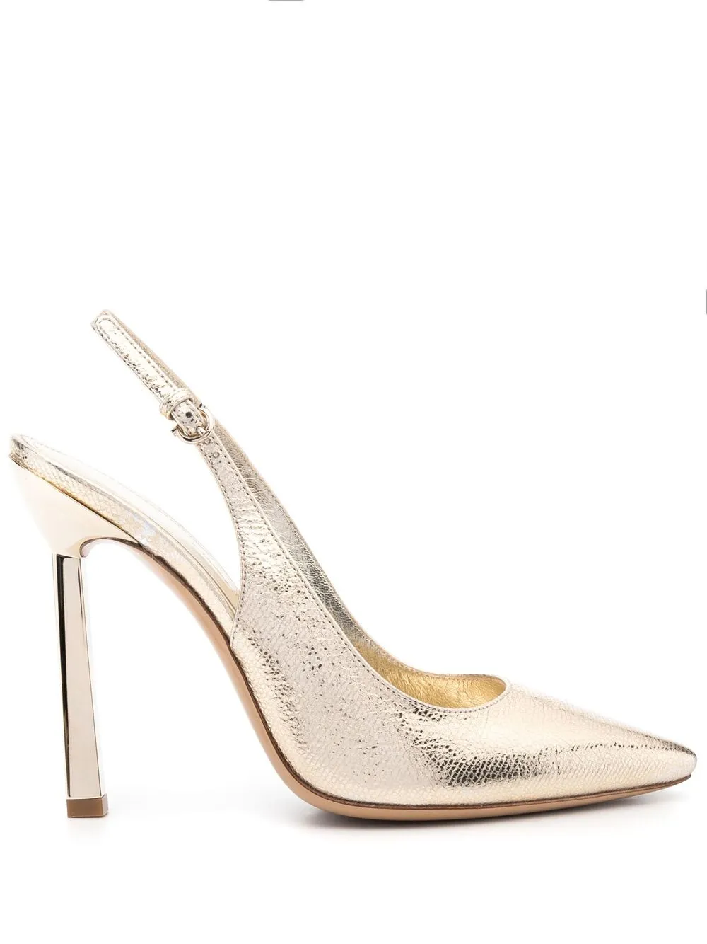 

Ferragamo pointed-toe pumps - Gold