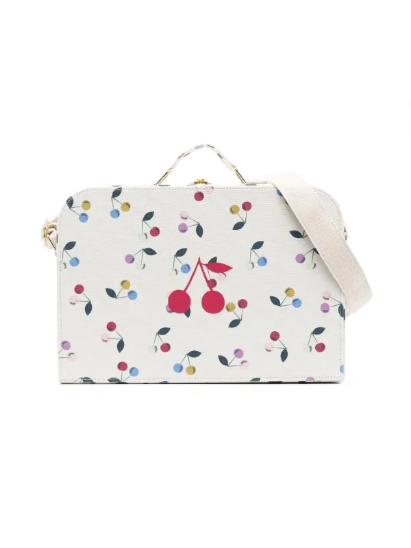 Bonpoint cherry-print Shoulder Bag - Farfetch