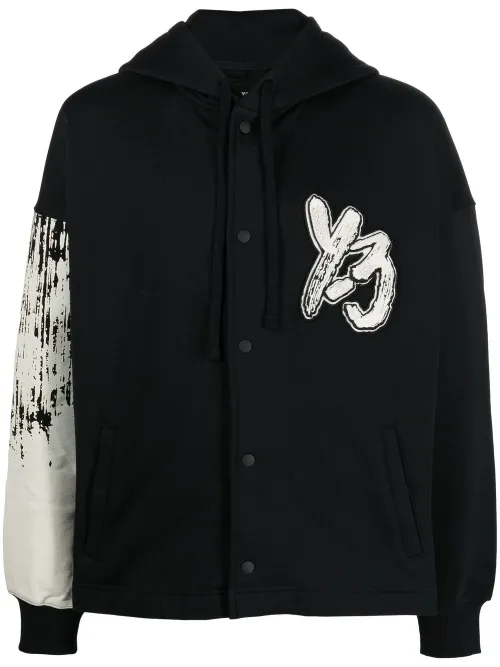 Y-3 hoodie à logo imprimé - Noir - Y-3 - Modalova