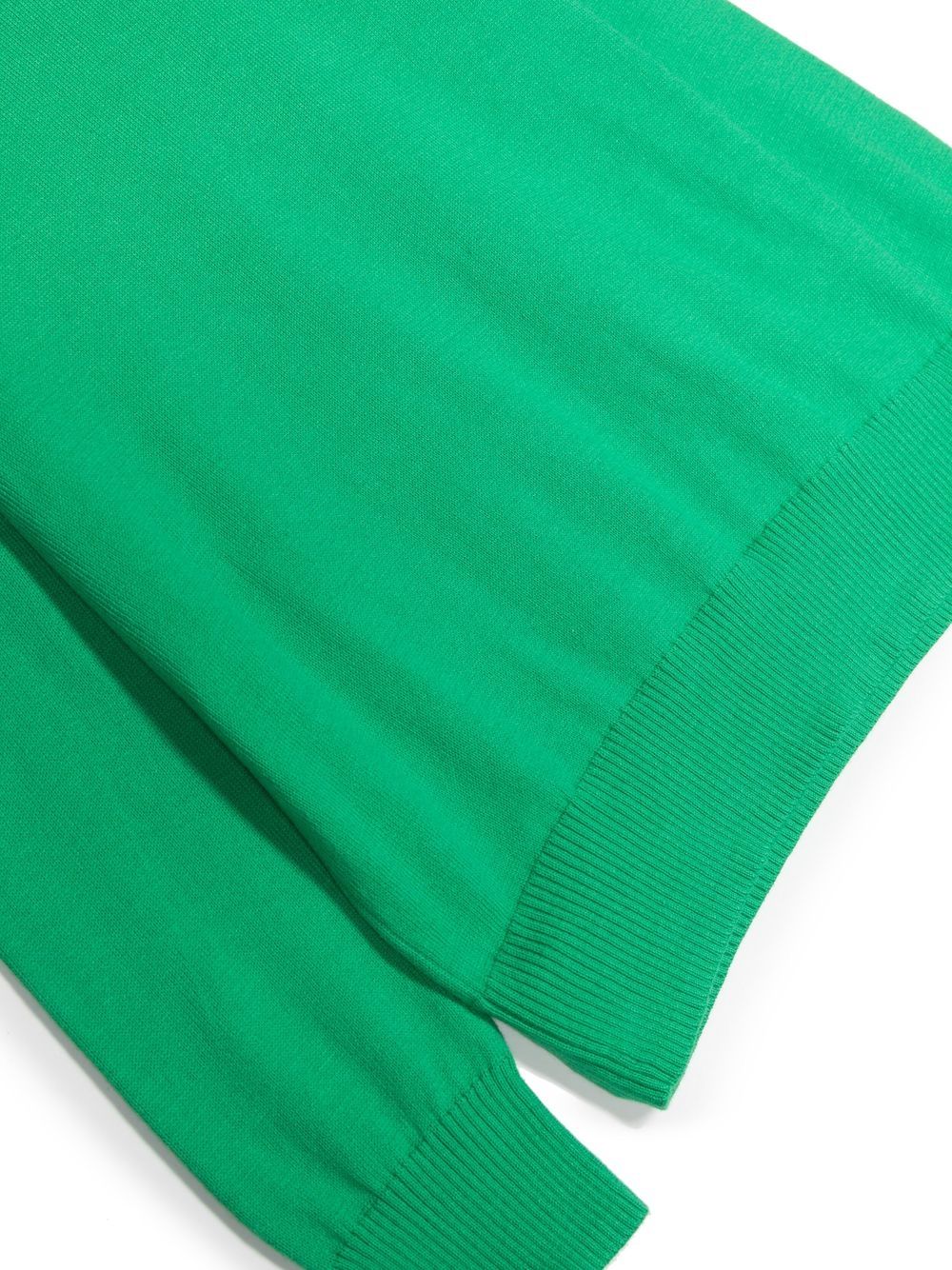 Shop Ralph Lauren Logo-detail Crew Neck Sweatshirt In Green