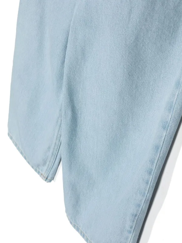 MM6 Maison Margiela Kids ワイドジーンズ | ブルー | FARFETCH JP