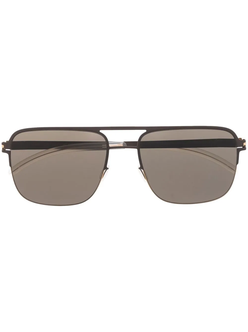 

Mykita Colby square-frame sunglasses - Brown