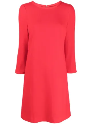 JANE Lola A-line Tunic Dress | Red | FARFETCH OM