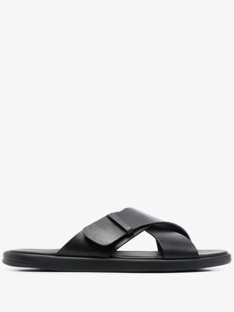 Doucal's 20mm open-toe leather sandals