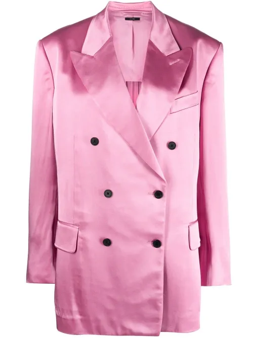 Blazer à boutonnière croisée - TOM FORD - Modalova