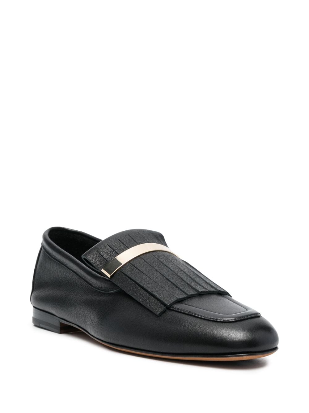 Doucal's Loafers met franje - Zwart