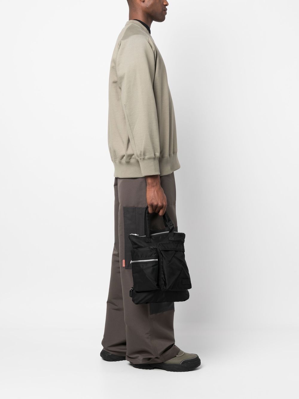 Sacai Small Cargo-pocket Backpack In Black | ModeSens