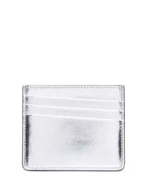 Maison Margiela - four-stitch metallic cardholder