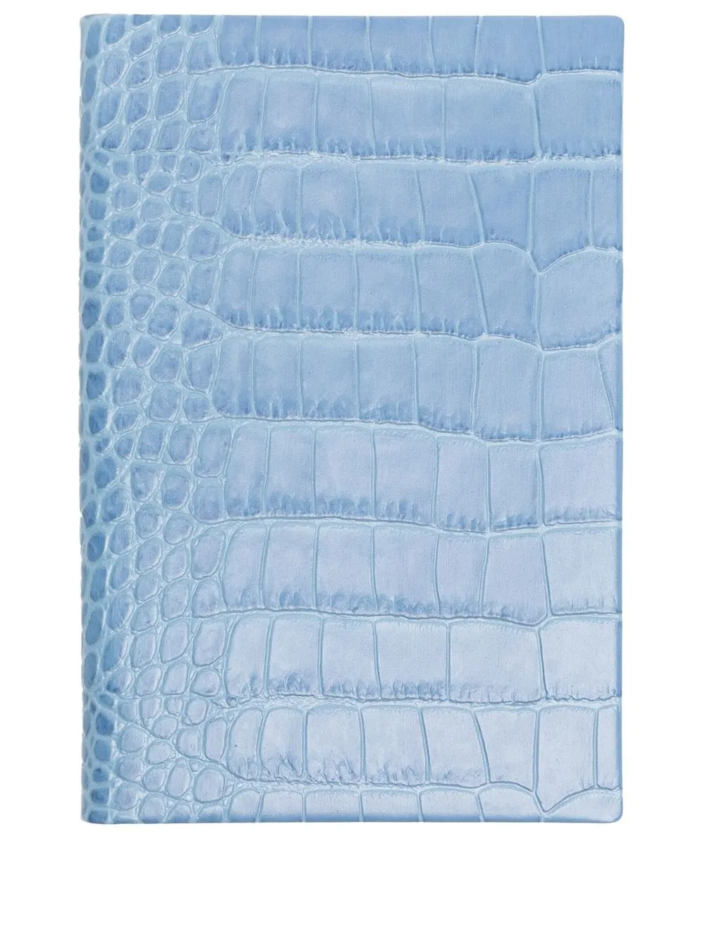 Smythson embossed leather notebook | Blue | Image 1