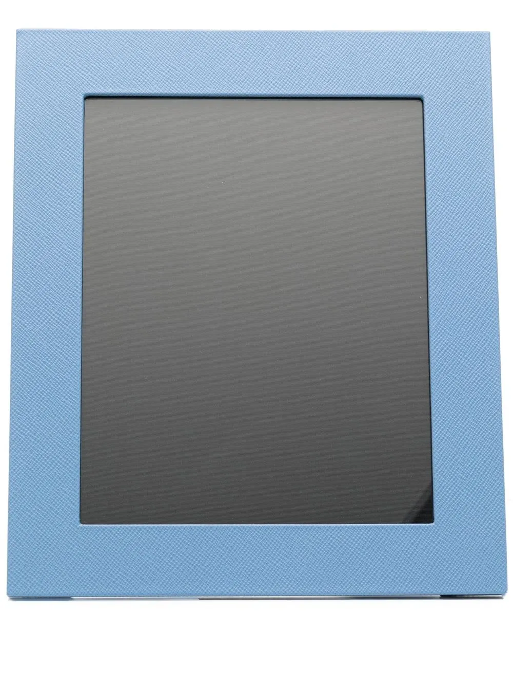 

Smythson medium leather photo frame - Blue