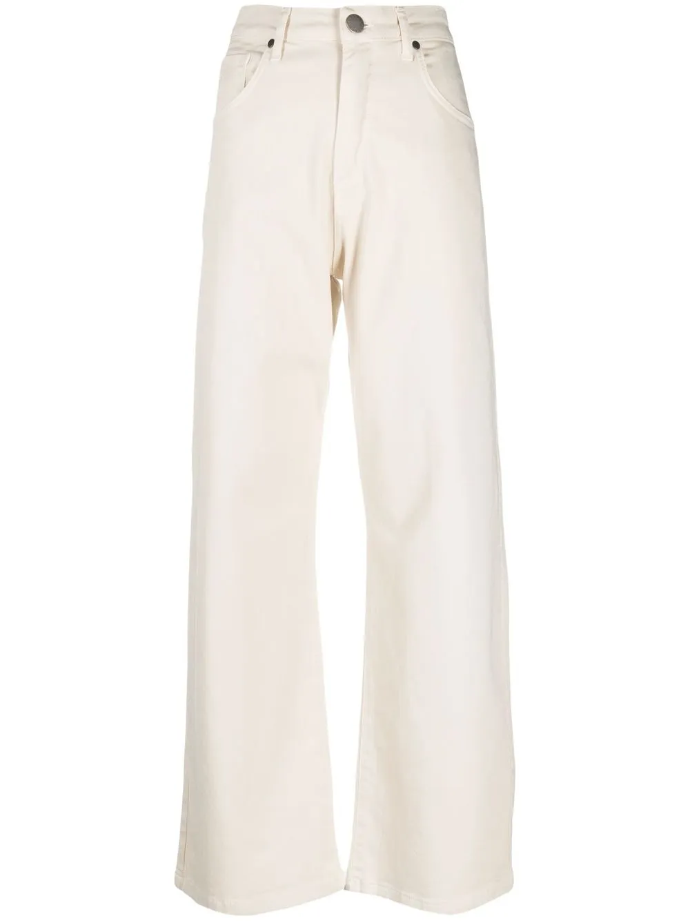 

Federica Tosi mid-rise straight-leg trousers - Neutrals