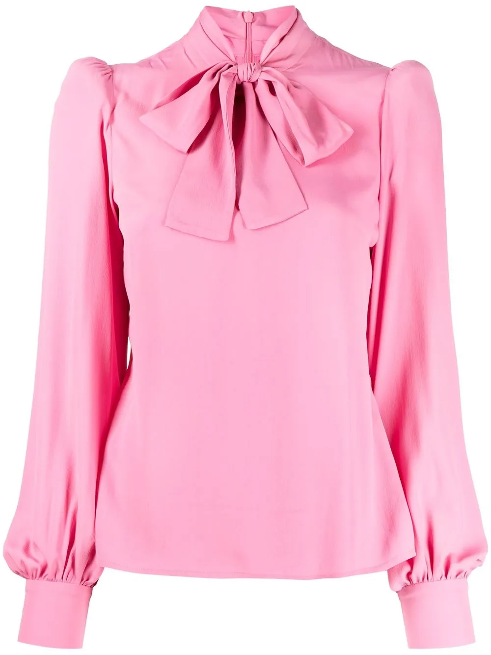 

JANE Oleander bow-tie blouse - Pink