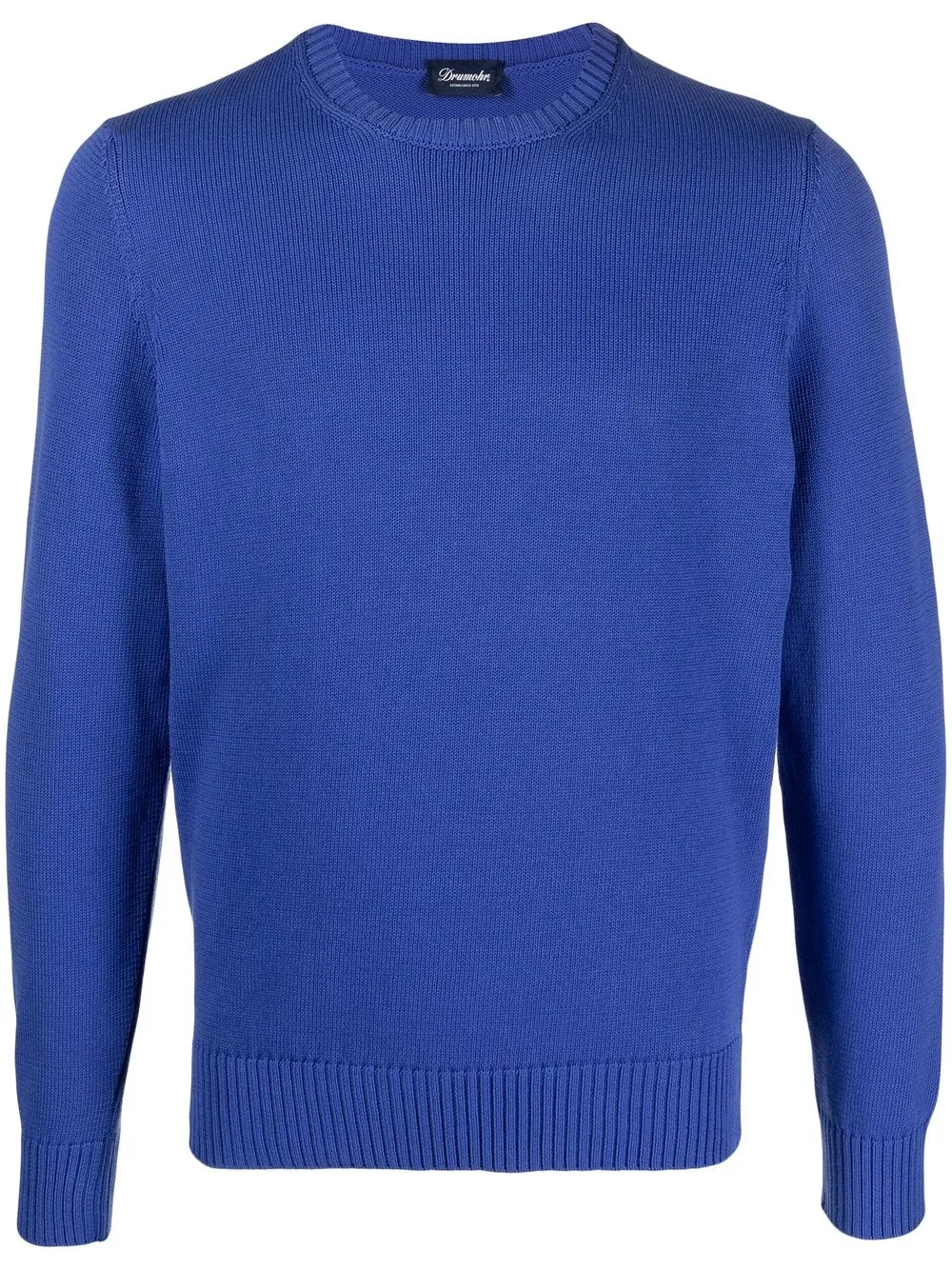 

Drumohr crew-neck long-sleeve jumper - Blue