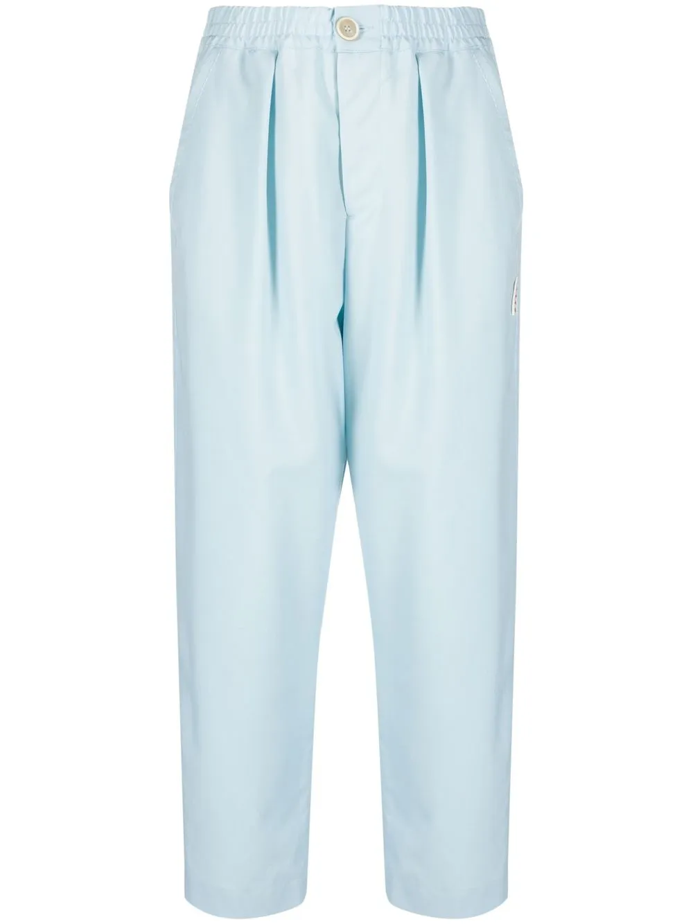 

Marni straight-leg wool trousers - Blue