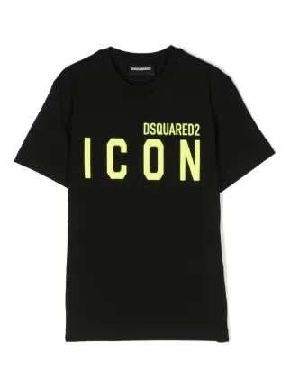 DSQUARED2 KIDS ディースクエアード・キッズ Icon Tシャツ | ブラック