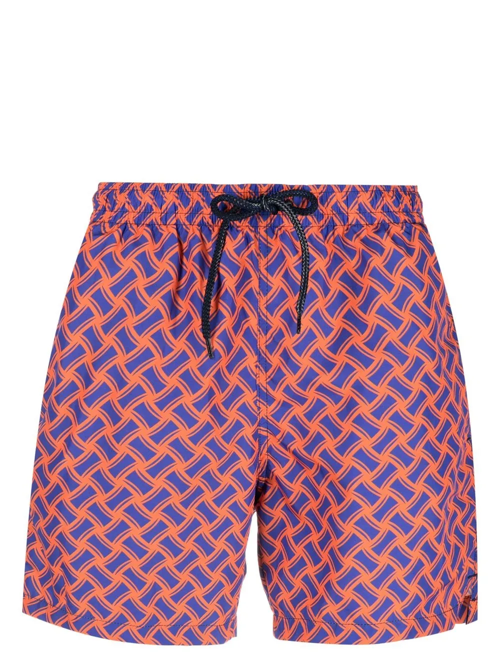 

Drumohr all-over graphic-print swim shorts - Orange