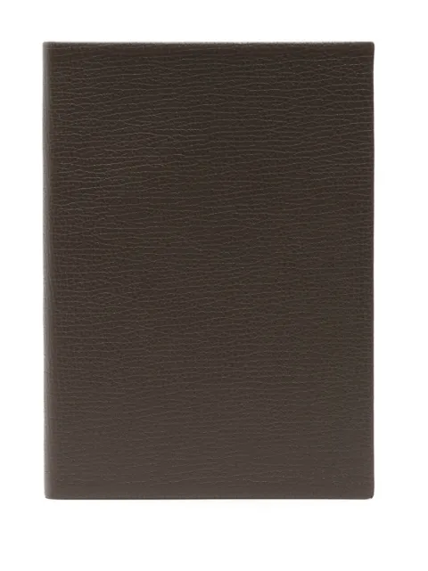 Smythson 로고 프린트 노트 