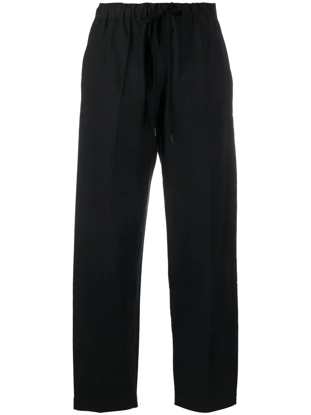 MM6 Maison Margiela drawstring-waistband Cotton Trousers - Farfetch