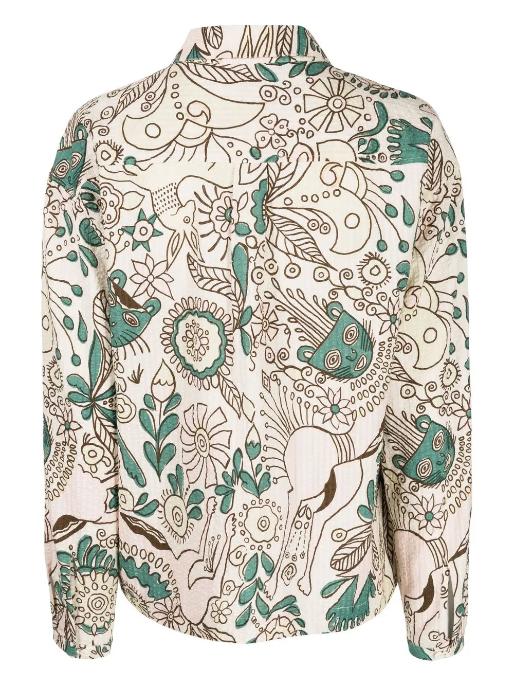 YMC Blouse met lange mouwen - Geel
