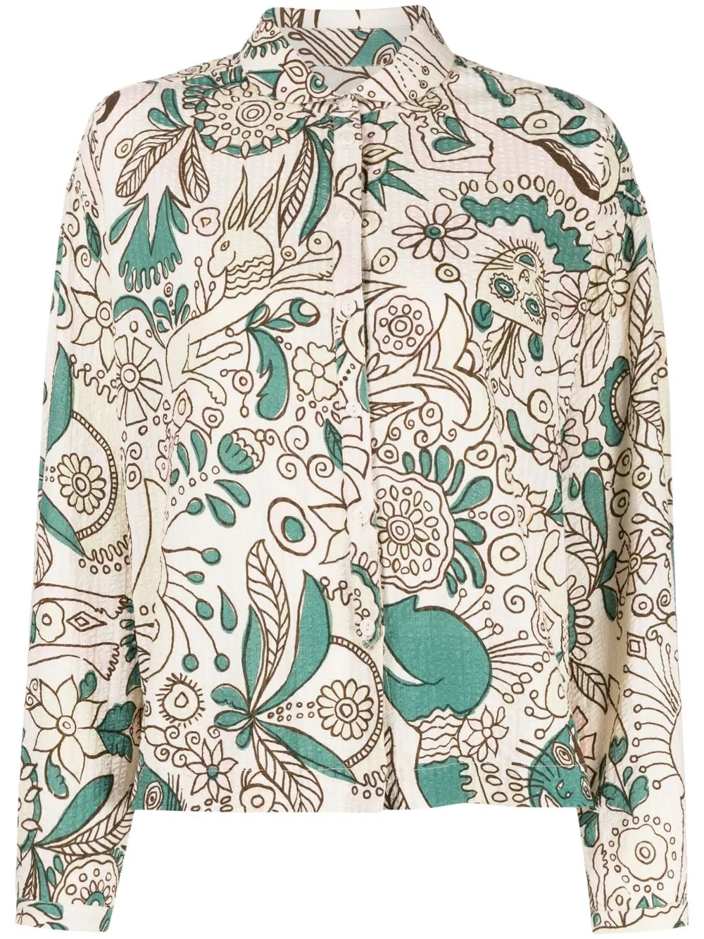 

YMC Marianne long-sleeved shirt - Yellow