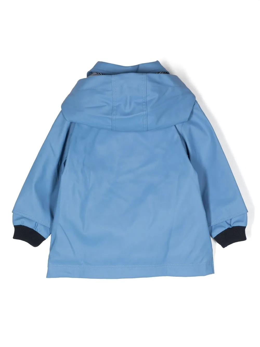 Petit Bateau Regenjas met capuchon - Blauw