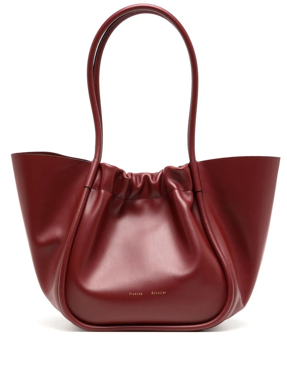 

Proenza Schouler White Label ruched-detail tote bag - Red