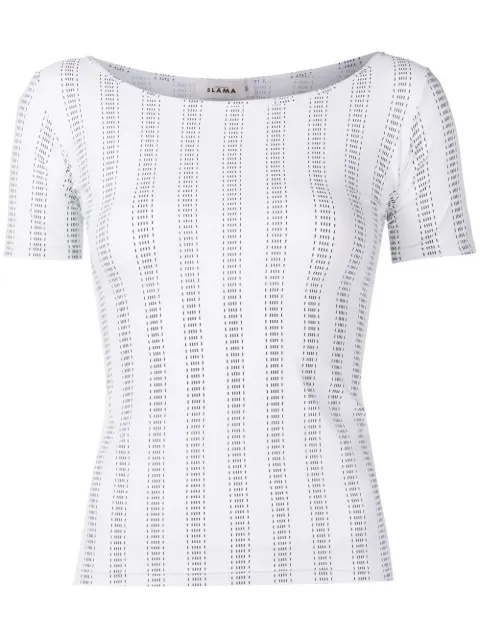 Amir Slama playera a rayas verticales