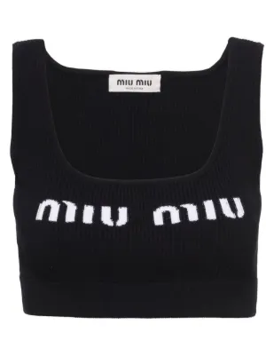 Miu Miu Tops for Women - Shop on FARFETCH