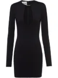 Miu Miu cut-out mini dress - Black