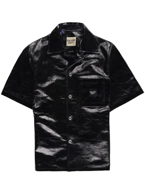GALLERY DEPT. - leather Parker shirt