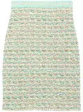 St. John bouclé mini skirt - Green