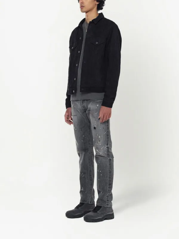 John Elliott Thumper Suede Jacket Farfetch