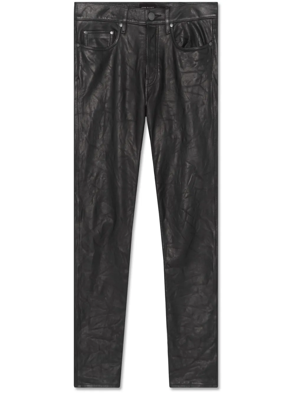 

John Elliott Leather Daze trousers - Black