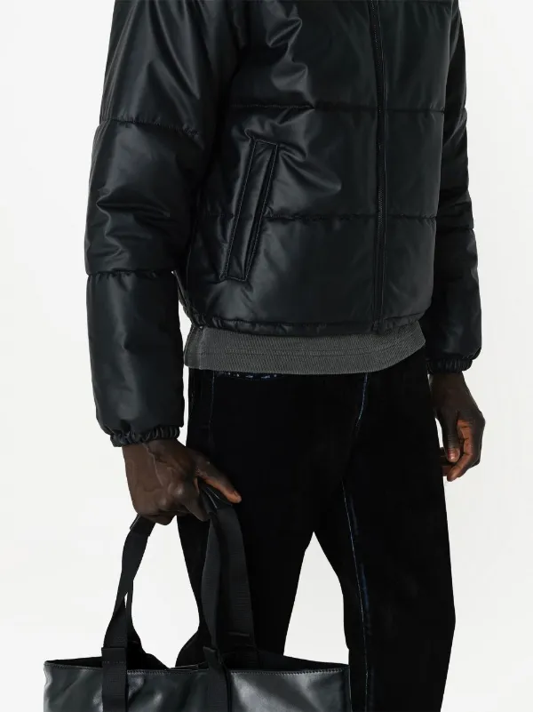 John elliott leather down jacket discount