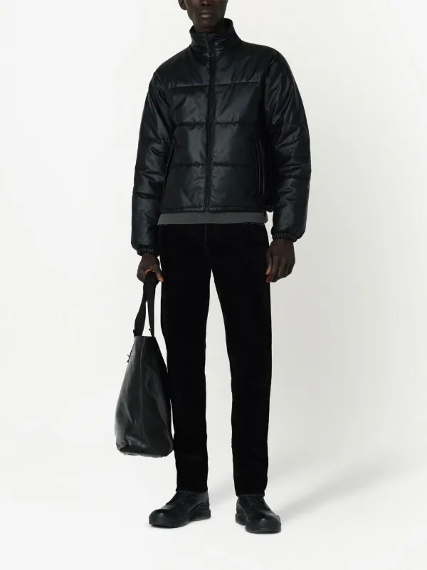 John Elliott Pico Leather Puffer Jacket Farfetch