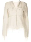 JNBY cropped button-up cardigan - Neutrals