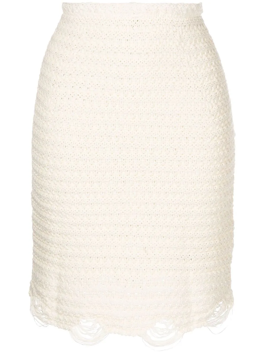 

JNBY fitted mini skirt - Neutrals