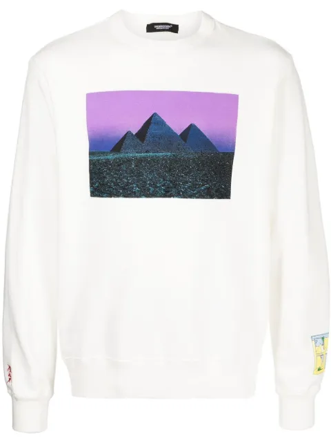 Undercover - Pink Floyd print sweatshirt