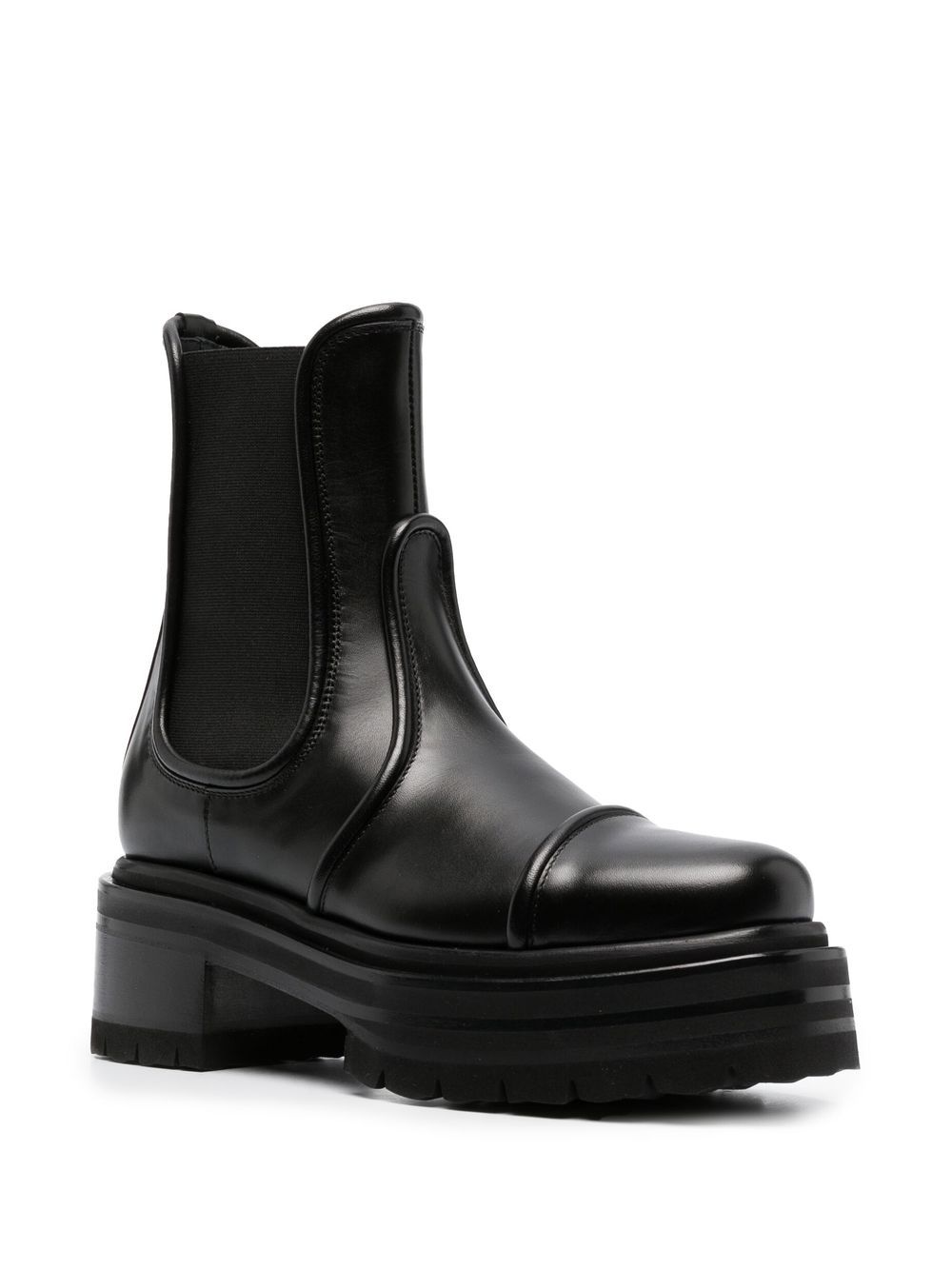 Shop Pierre Hardy Xanadu 55mm Leather Boots In 黑色
