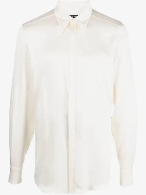 Dolce & Gabbana long-sleeved silk shirt