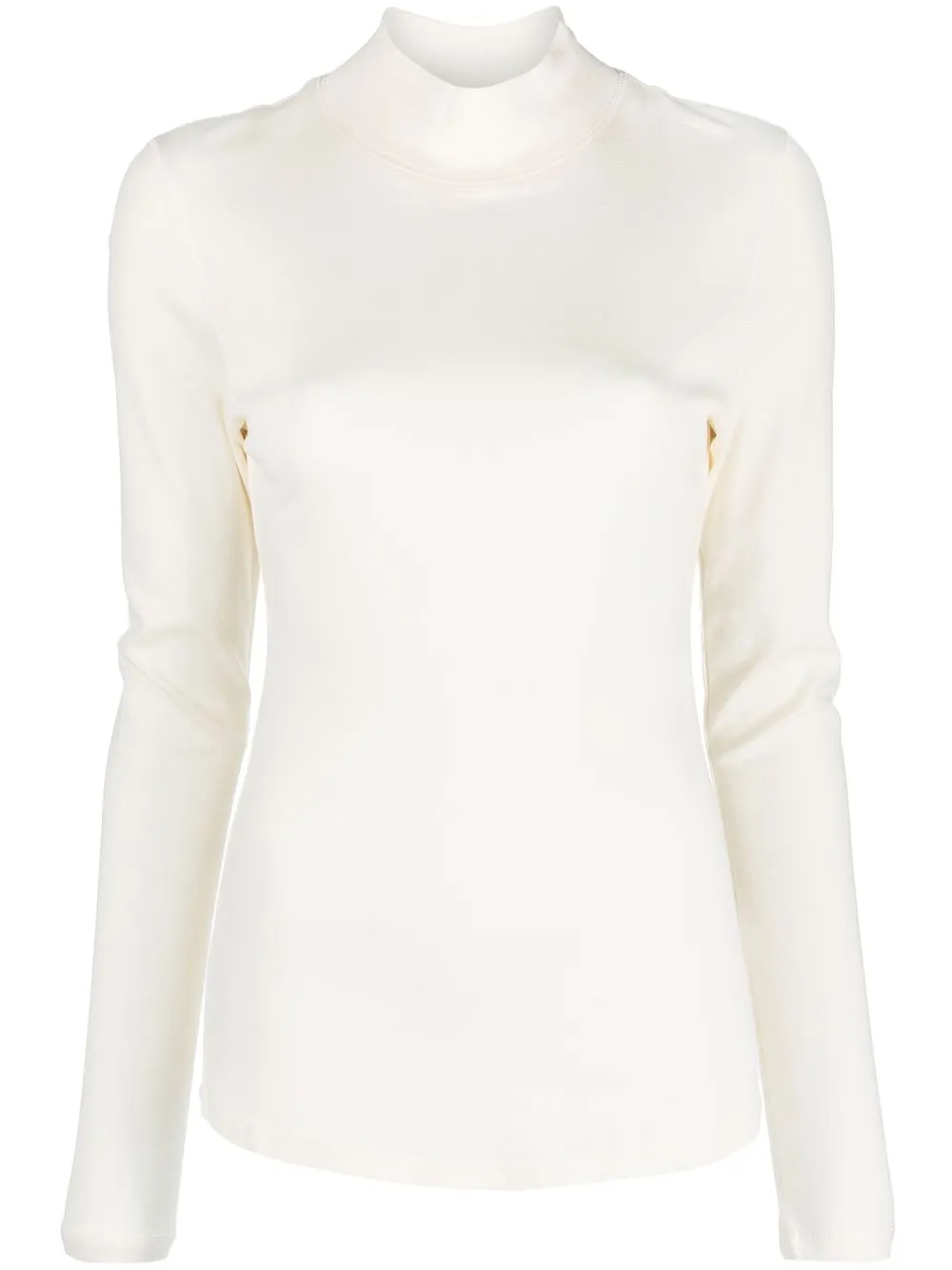 

Lemaire high-neck long-sleeve top - White