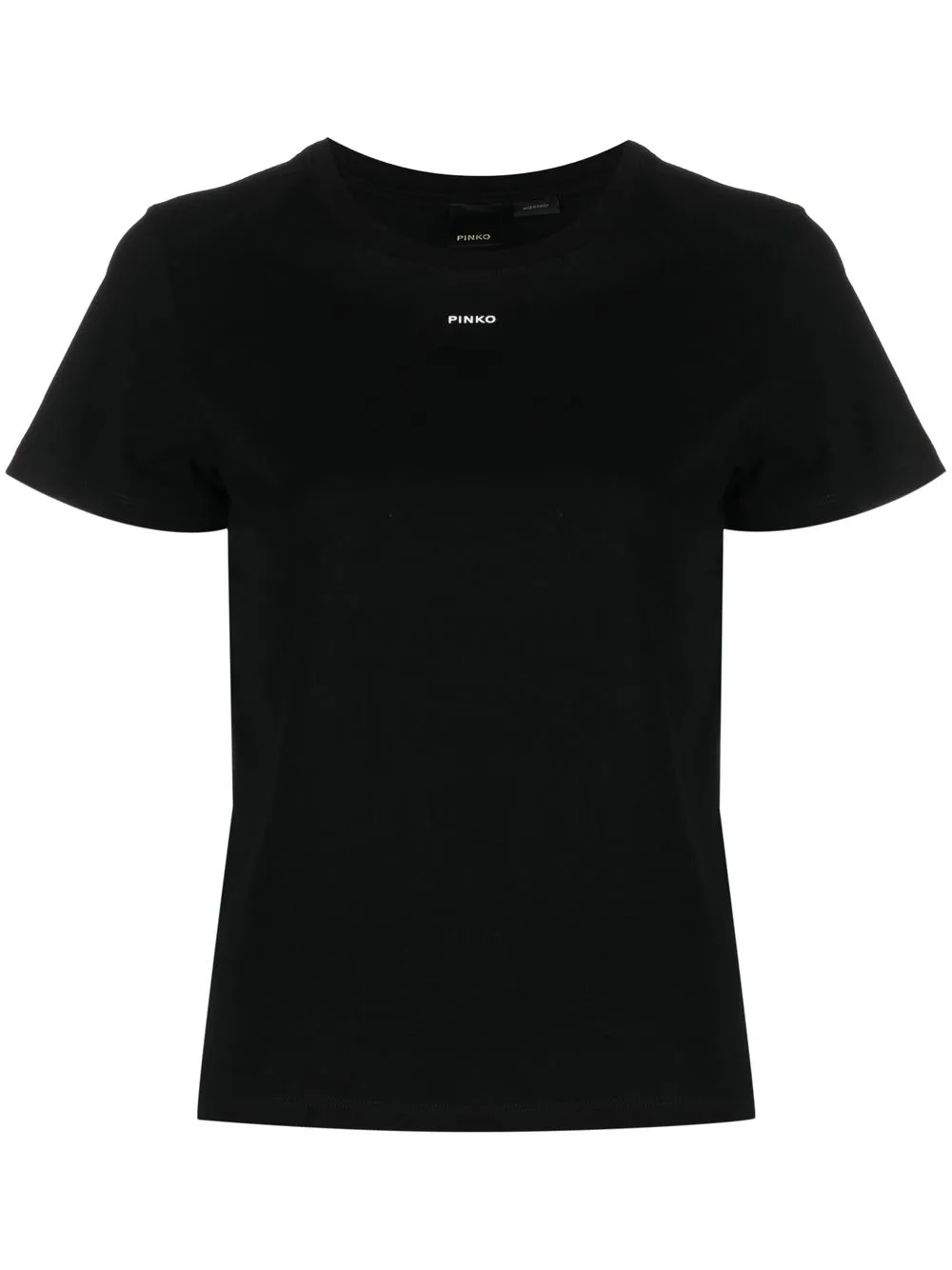 PINKO logo-print T-shirt - Black