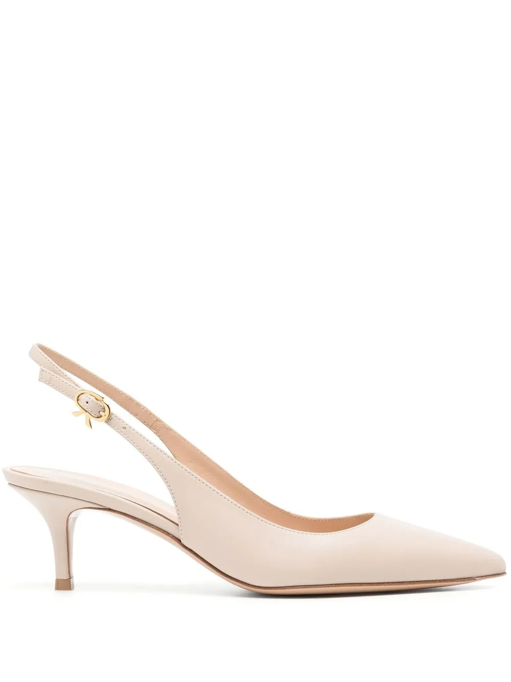 

Gianvito Rossi Ribbon Sling 55mm pumps - Neutrals