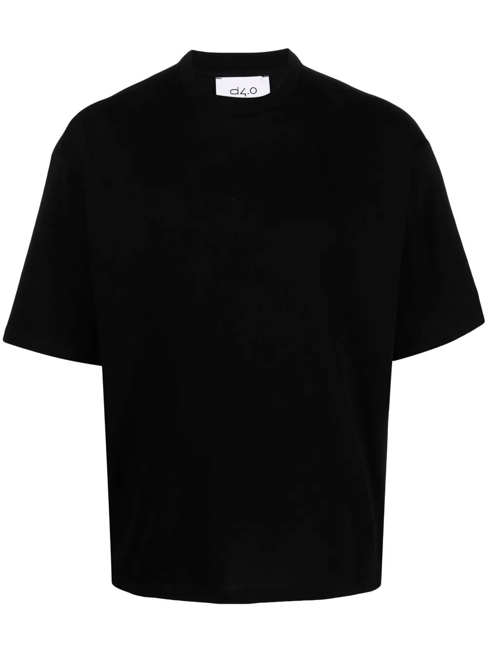 

D4.0 round-neck short-sleeve T-shirt - Black