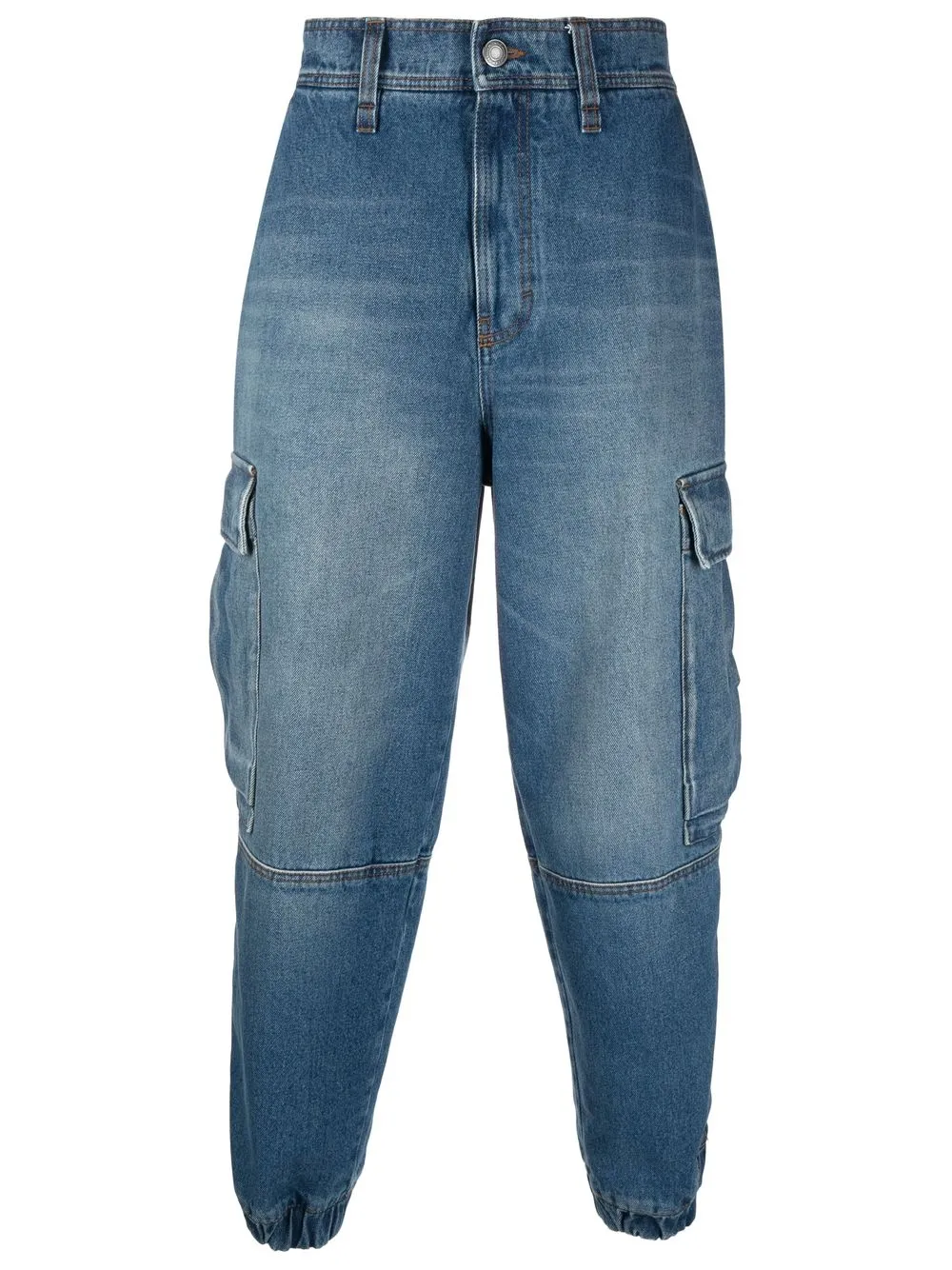 

AMI Paris mid-rise tapered jeans - Blue