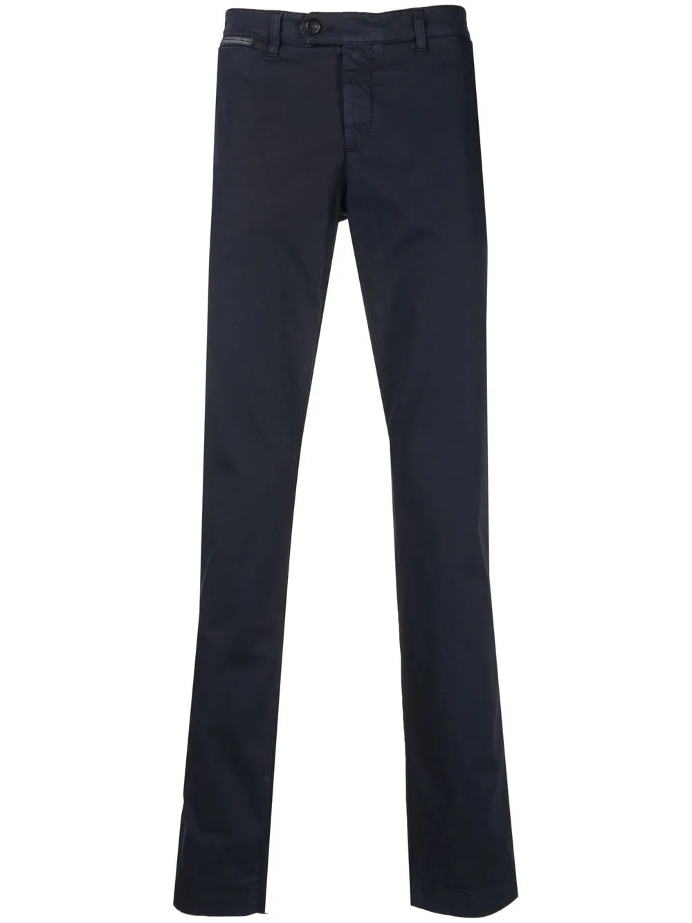 

Eleventy straight-leg stretch-cotton trousers - Blue