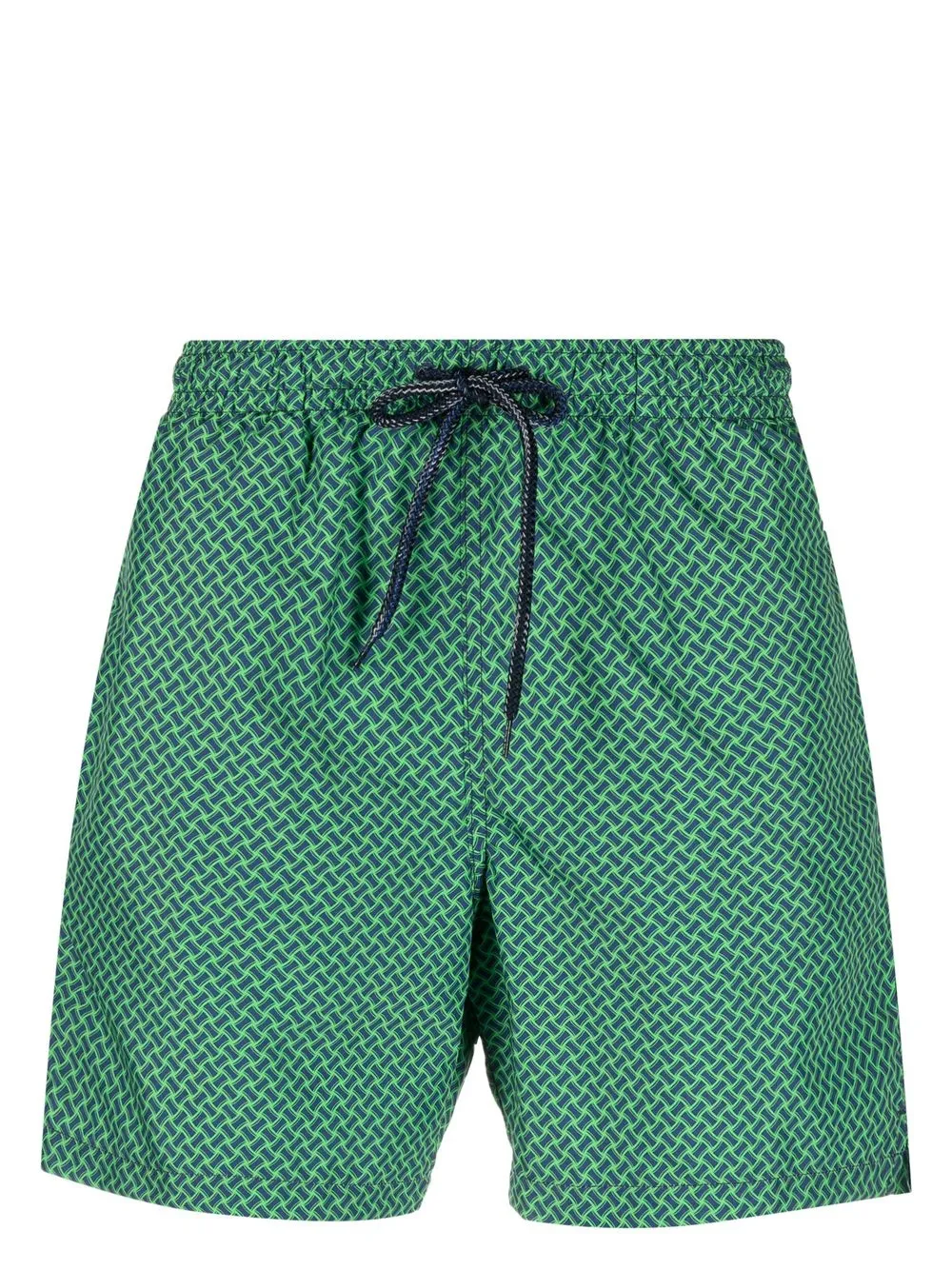 

Drumohr graphic-print swim shorts - Green