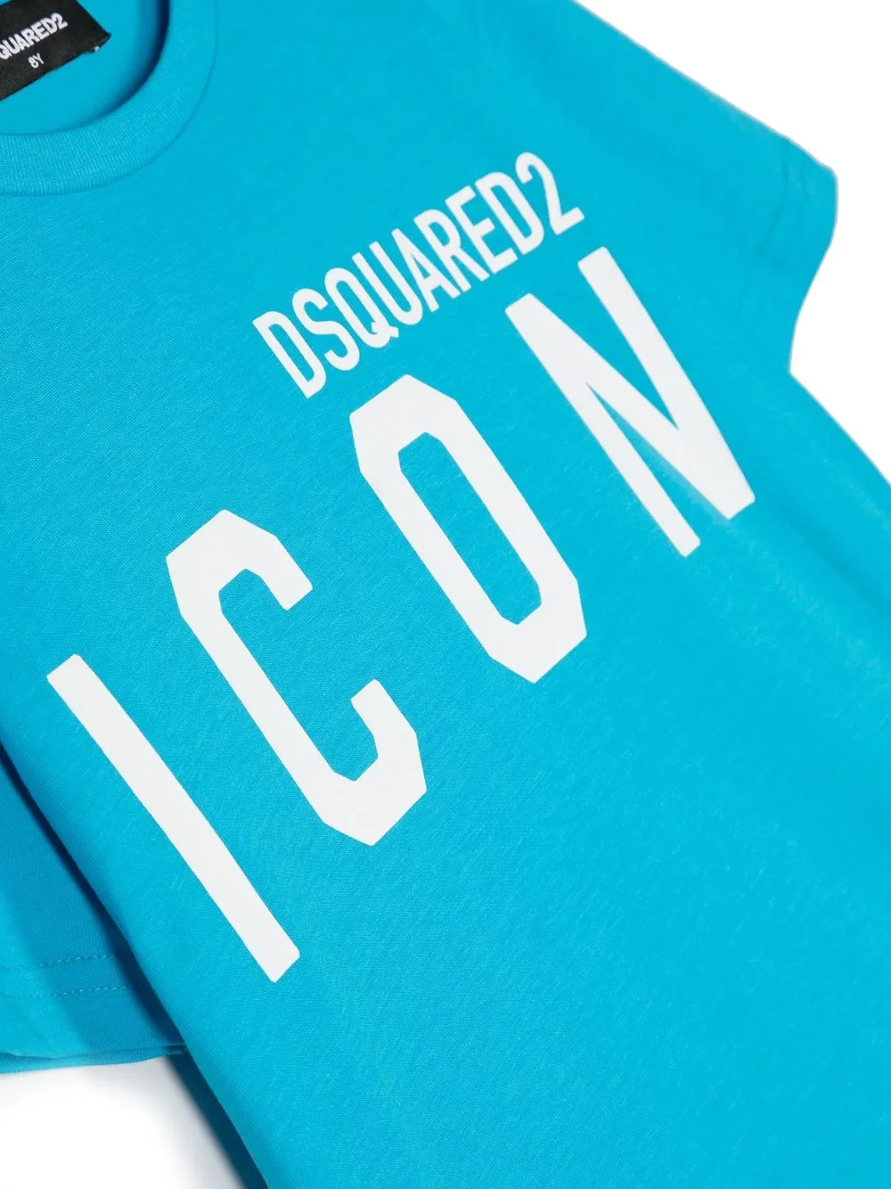 Dsquared2 Icon Logo-print T-shirt In Blue
